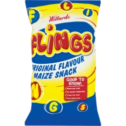 Willards Flings Original Maize Snack 150g (BB: 10/06/2025)