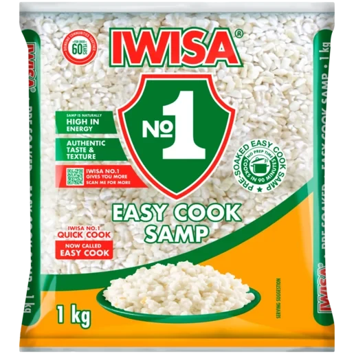 Iwisa Easy Cook Samp 1kg 3 Iwisa Easy Cook Samp 1kg
