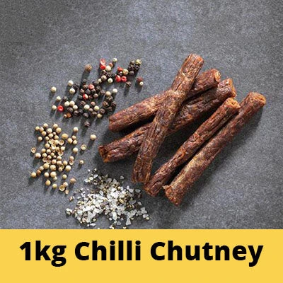 Droëwors - Chilli Chutney 1kg 3 Droëwors - Chilli Chutney 1kg