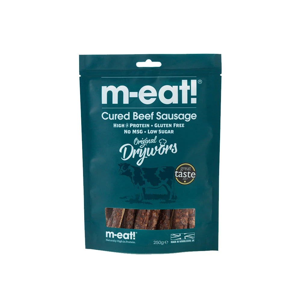 M-eat!® Premium Drywors Original 250g 4 M-eat!® Premium Drywors Original 250g - Image 2