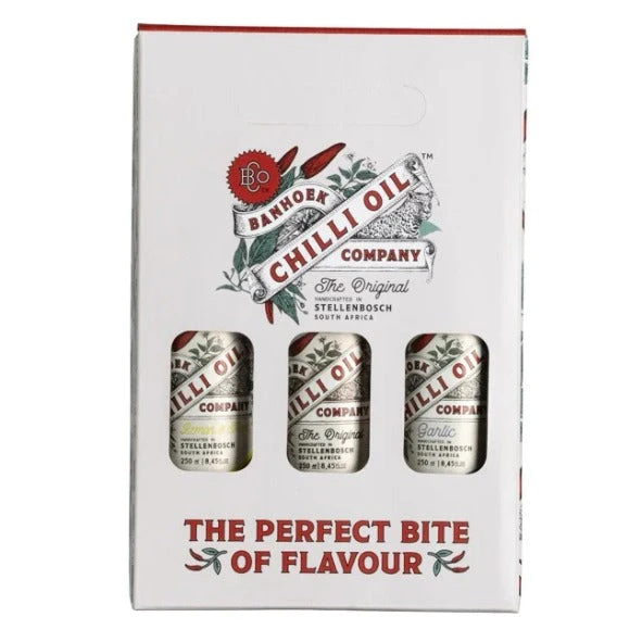 Banhoek Chilli Oil Trio Gift Set 4 Banhoek Chilli Oil Trio Gift Set - Image 2