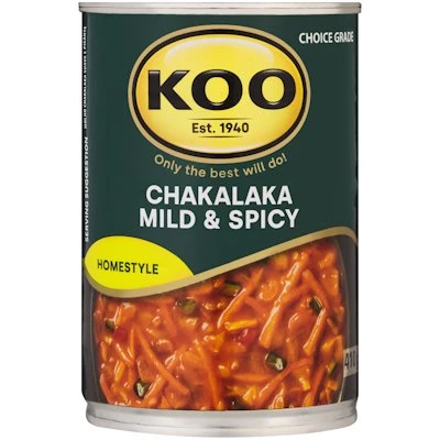 KOO Chakalaka Mild & Spicy 410g 3 KOO Chakalaka Mild & Spicy 410g
