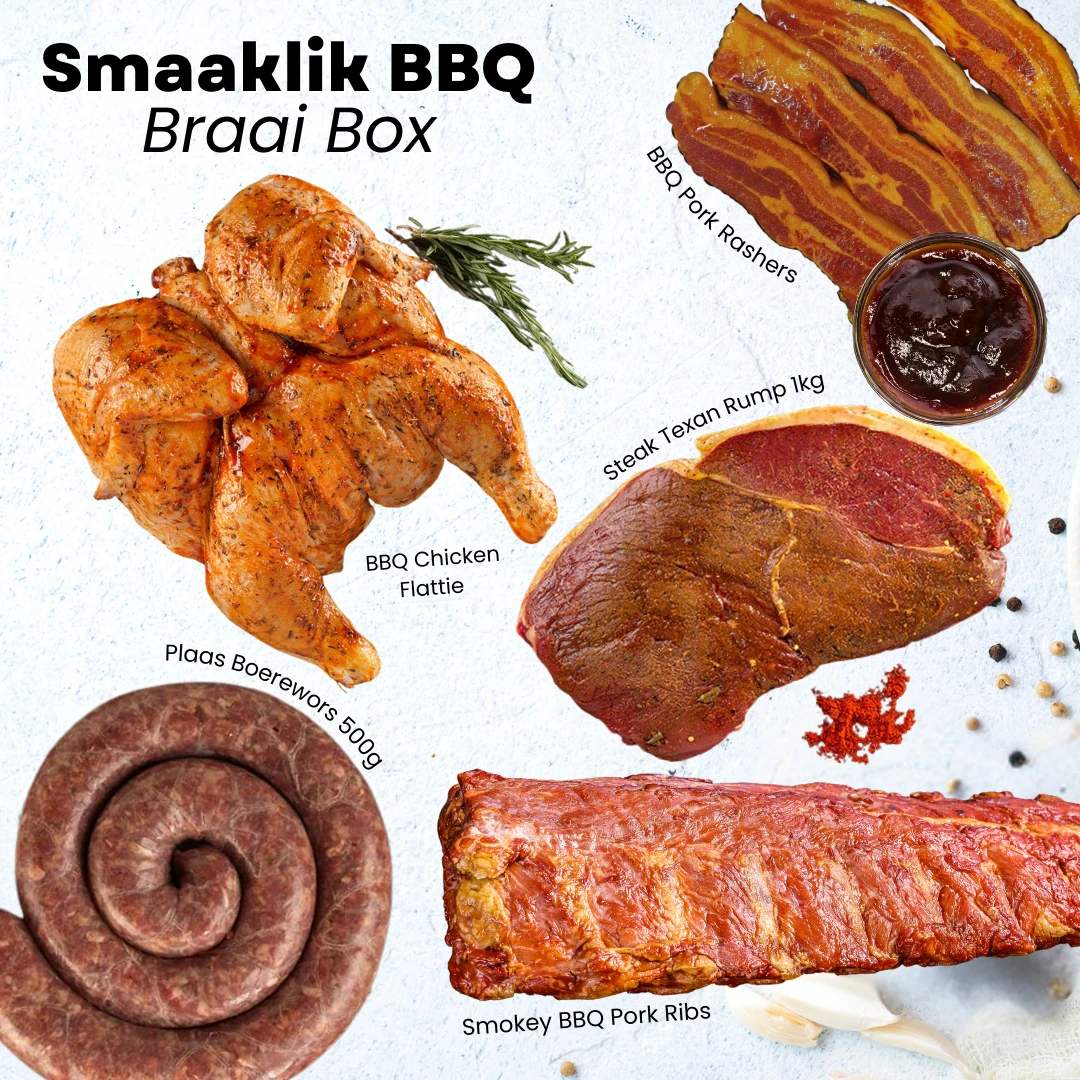 Smaaklik BBQ Braai Box 3 Smaaklik BBQ Braai Box