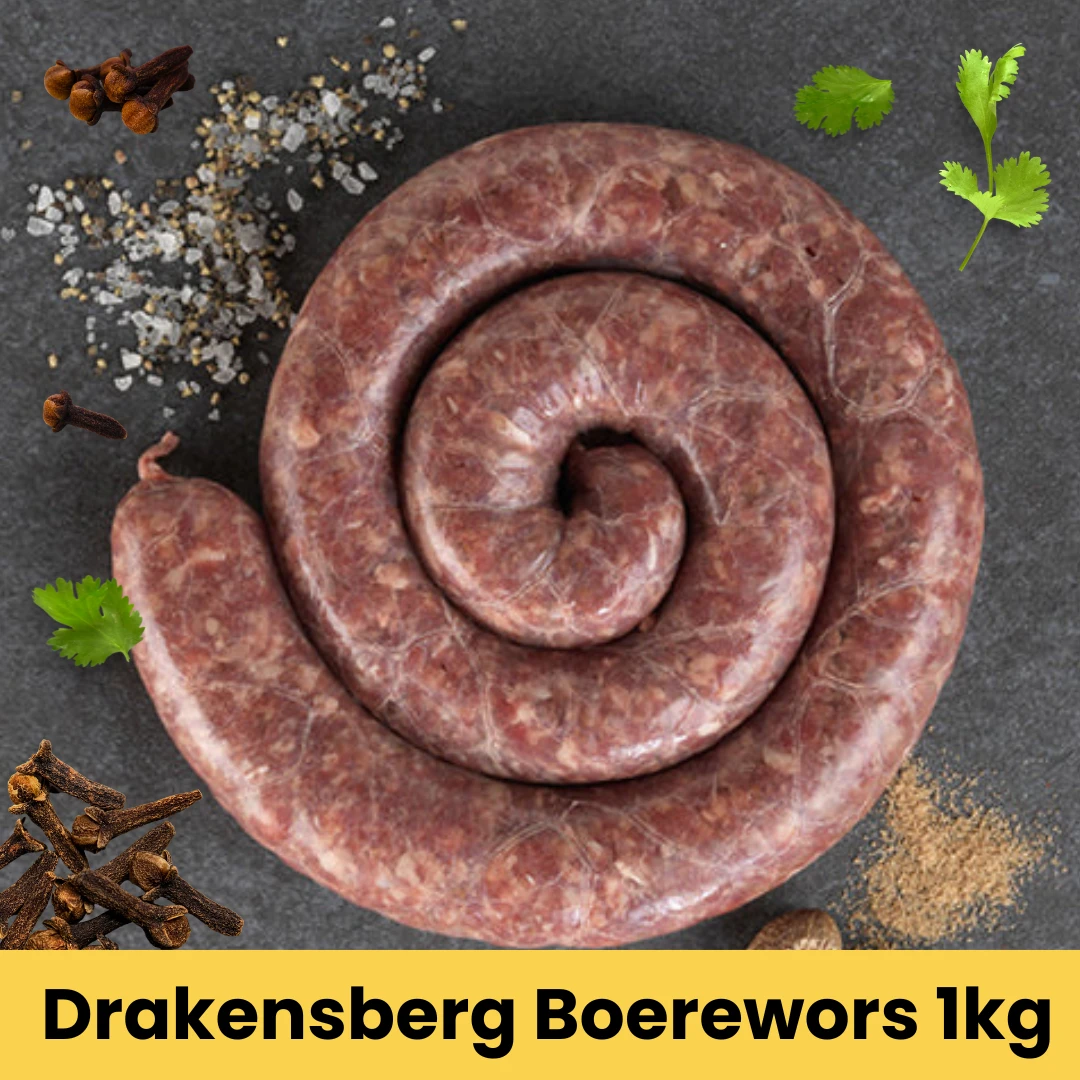 Drakensberg Boerewors 1kg 3 Drakensberg Boerewors 1kg