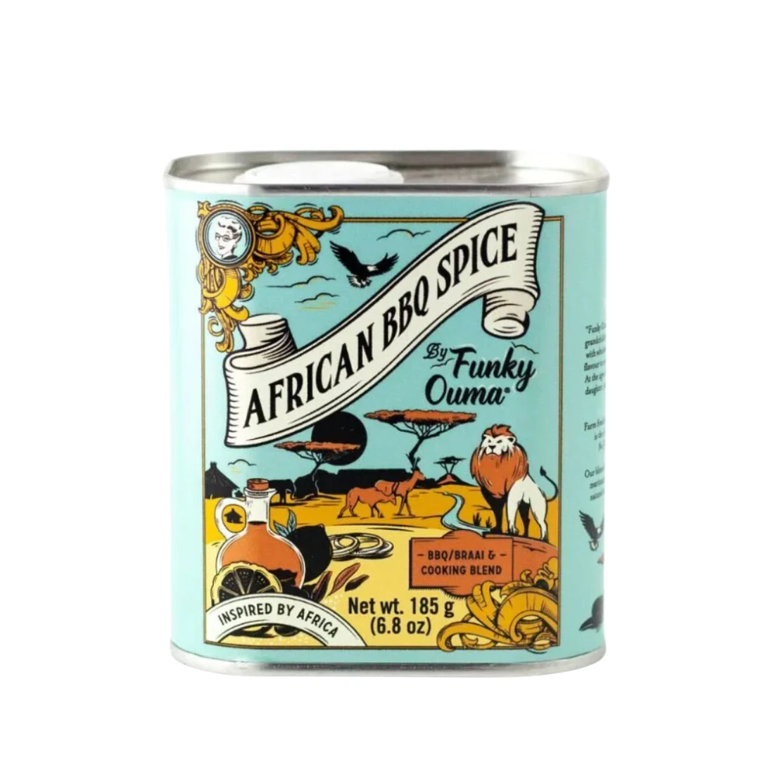 Funky Ouma African BBQ Spice 185g 3 Funky Ouma African BBQ Spice 185g
