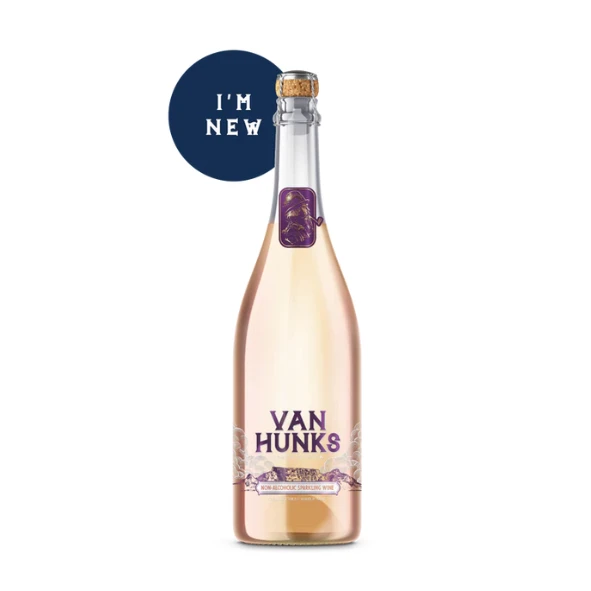 Van Hunks Sparkling Non-Alcoholic 750ml 3 Van Hunks Sparkling Non-Alcoholic 750ml