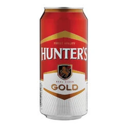 Hunter's Gold Cider Can 440ml
