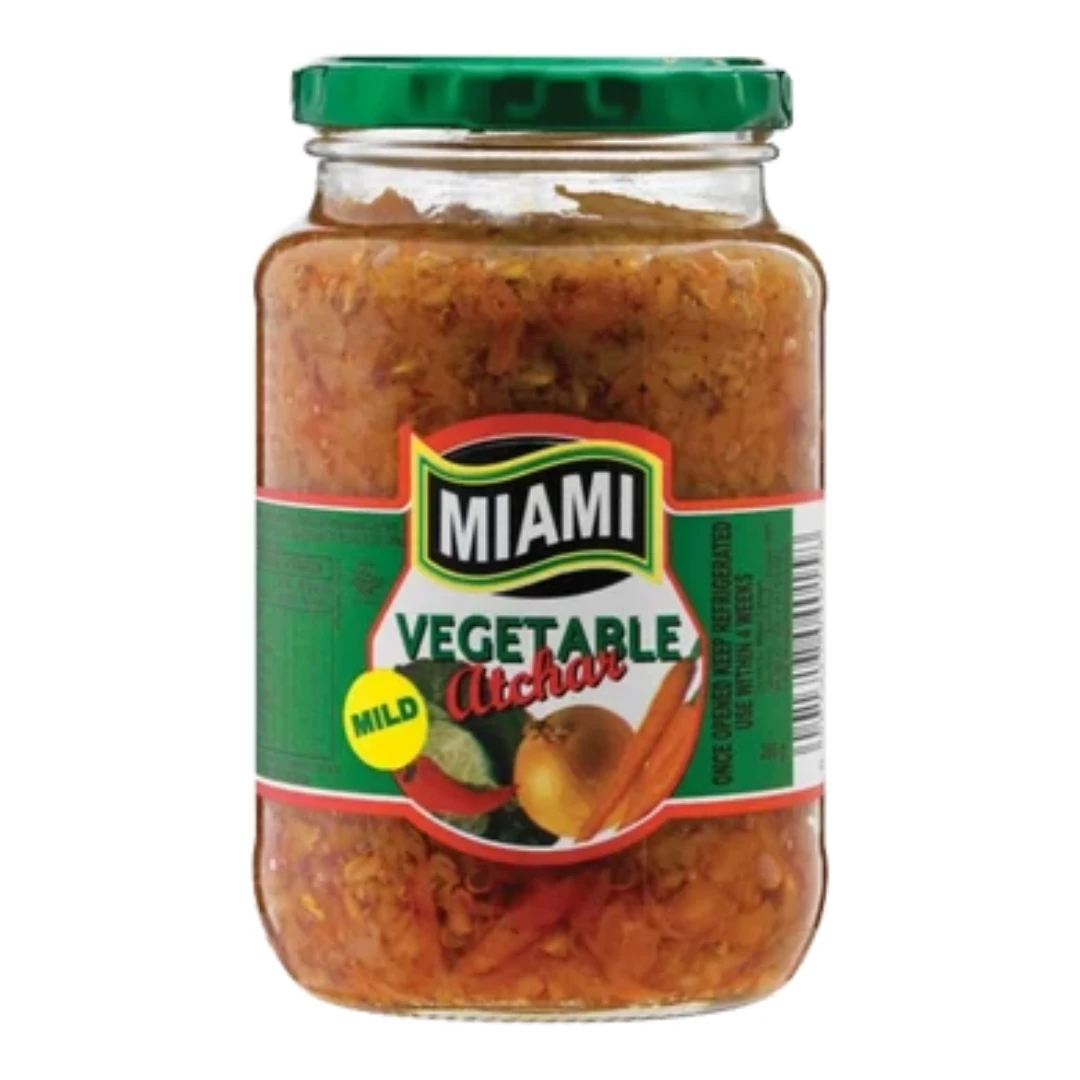 Miami Vegetable Atchar Mild 380g 3 Miami Vegetable Atchar Mild 380g
