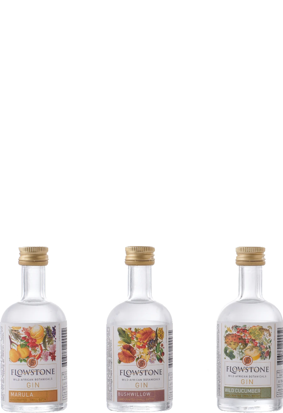 Flowstone Gin Bushwillow 50ml Miniture 3 Flowstone Gin Bushwillow 50ml Miniture