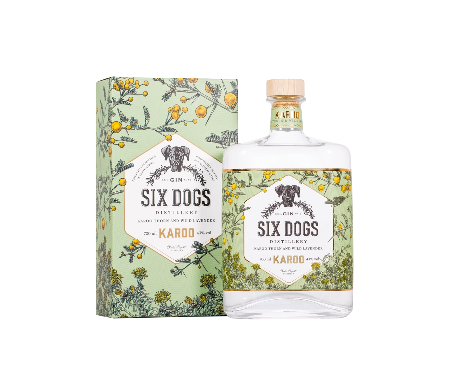 Six Dogs Gin Karoo 700ml 3 Six Dogs Gin Karoo 700ml