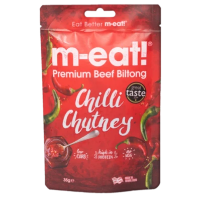 M-eat!® Premium Biltong Chilli Chutney 250g 3 M-eat!® Premium Biltong Chilli Chutney 250g