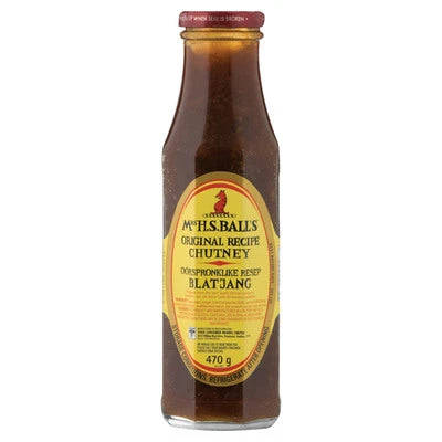 Mrs Balls Chutney Original 470g 3 Mrs Balls Chutney Original 470g