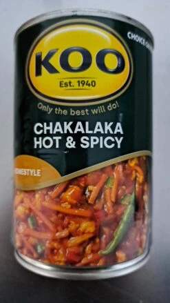 KOO Chakalaka Hot & Spicy 410g -Savanna Foods Shop pro qzjLwDTR