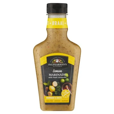 Ina Paarman's Marinade Lemon & Coriander 500ml 3 Ina Paarman's Marinade Lemon & Coriander 500ml